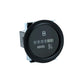 Hourmeter Gauge for Boats, Round, 2in, Black Bezel
