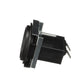 Hourmeter Gauge for Boats, Round, 2in, Black Bezel