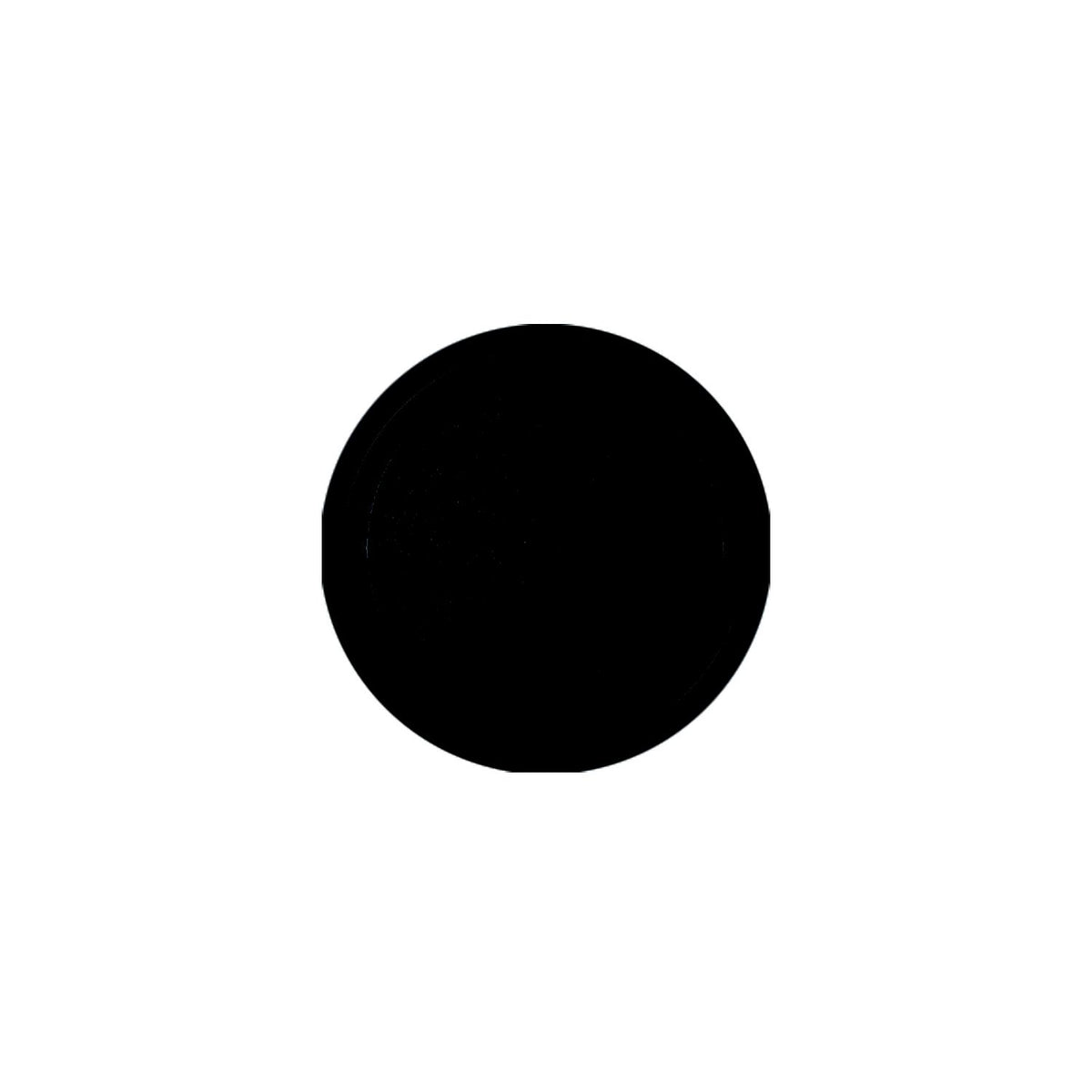 Instrument Panel Hole Cover, Black,  2-1/16in