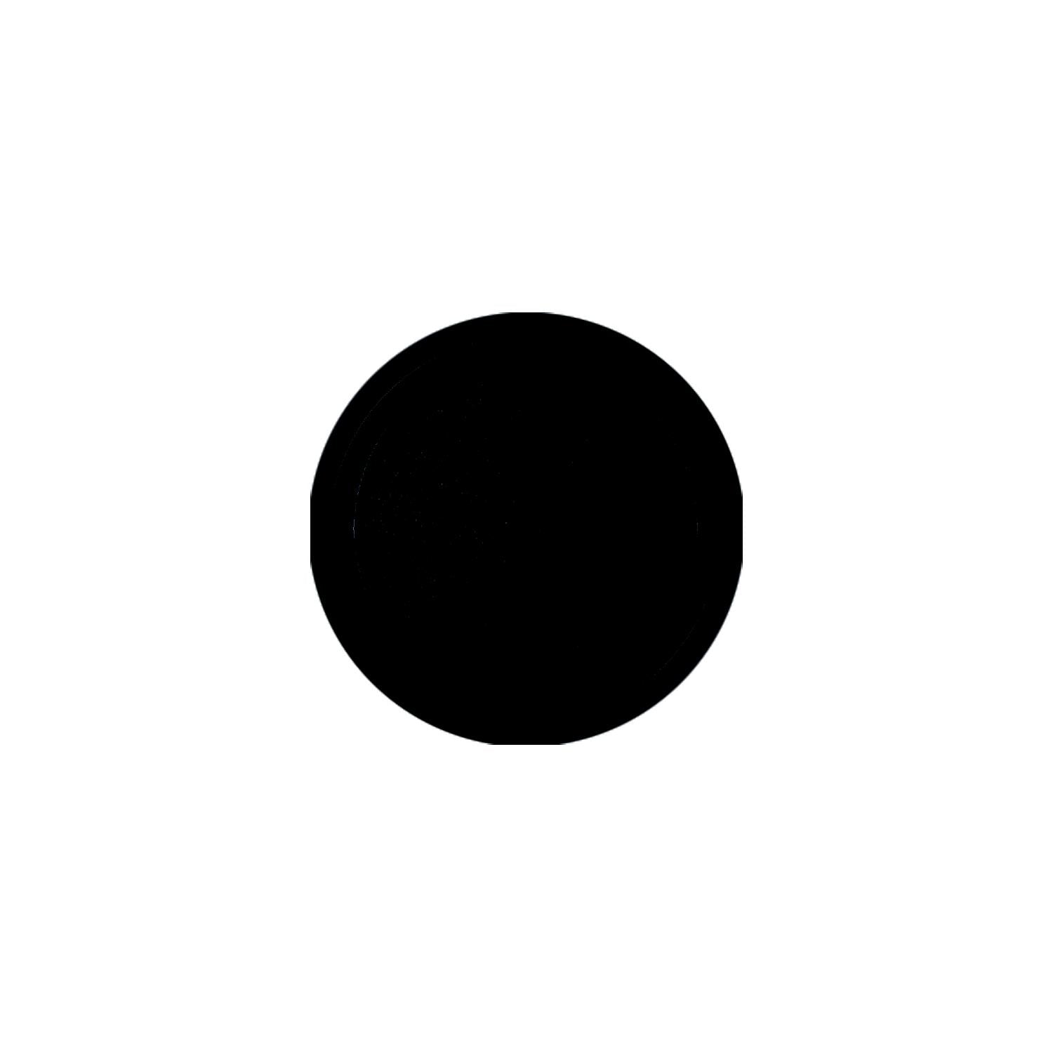 Instrument Panel Hole Cover, Black,  2-1/16in