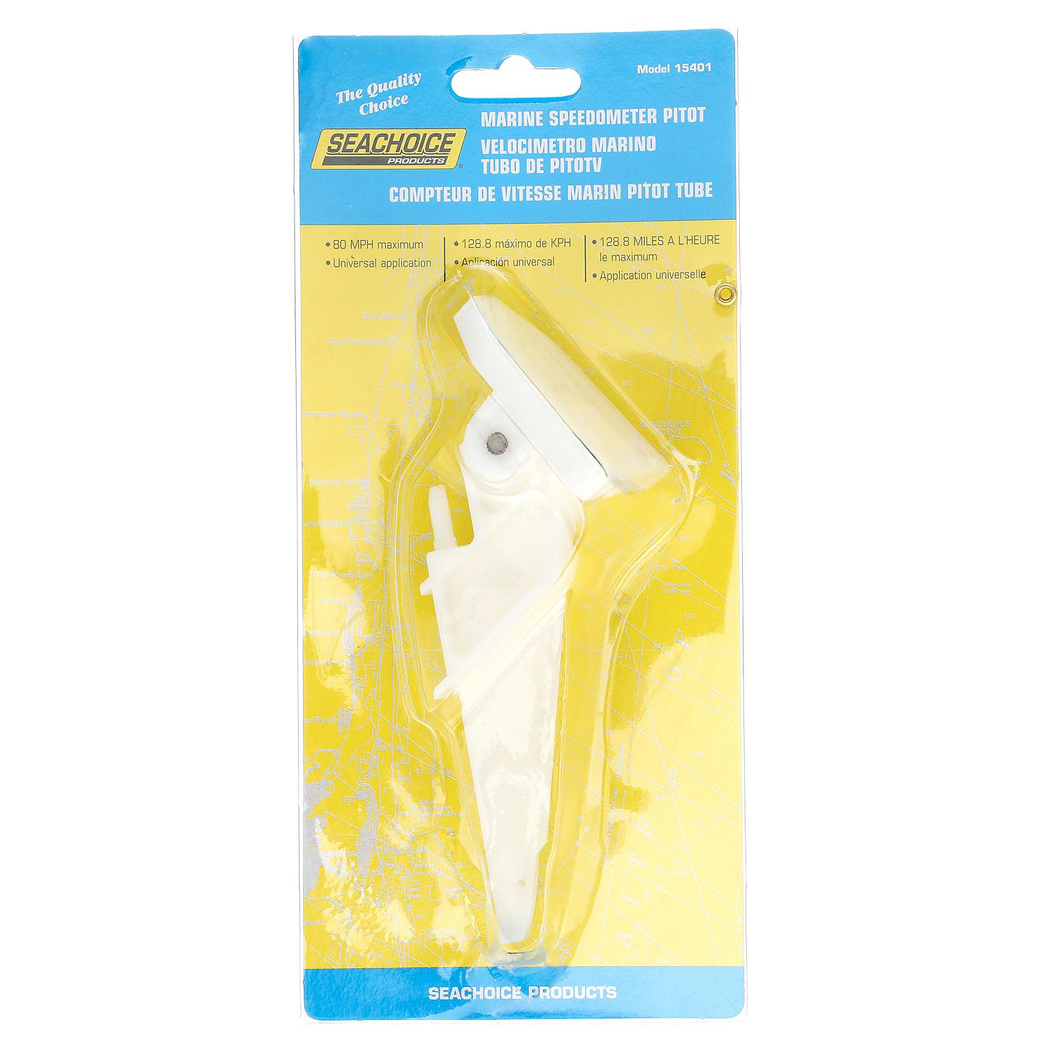 Universal Marine Speedometer Pitot Tube, White