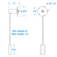Fuel Electric Sending Unit Boat Kit, 6-12in Tank