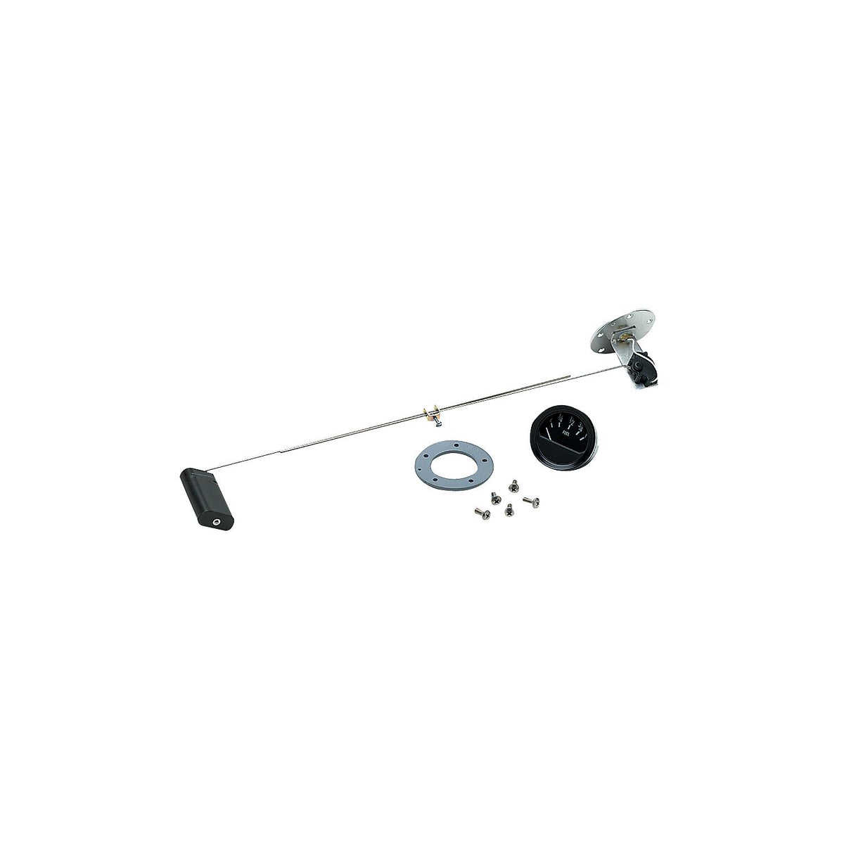 Boat Fuel Gauge Kit, Includes Gauge & Sender