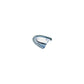 Chrome Plated Brass Clam Shell Ventilator - 2in x 2-3/32in x 19/32in