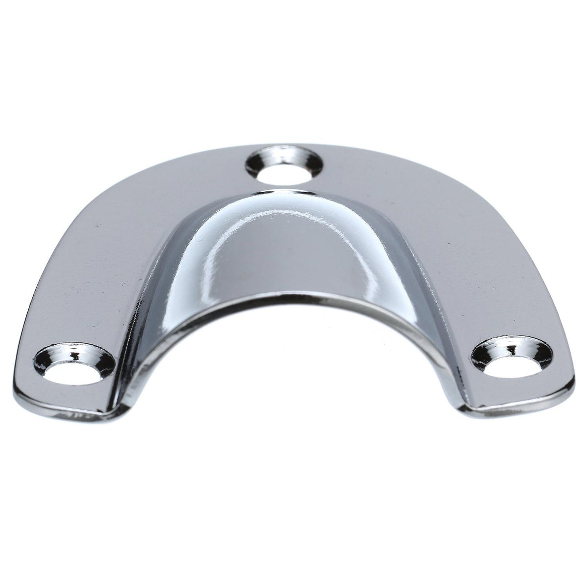 Chrome Plated Brass Clam Shell Ventilator - 2in x 2-3/32in x 19/32in