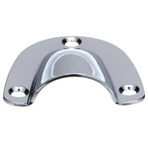 Chrome Plated Brass Clam Shell Ventilator - 2in x 2-3/32in x 19/32in