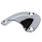 Chrome Plated Brass Clam Shell Ventilator - 2in x 2-3/32in x 19/32in