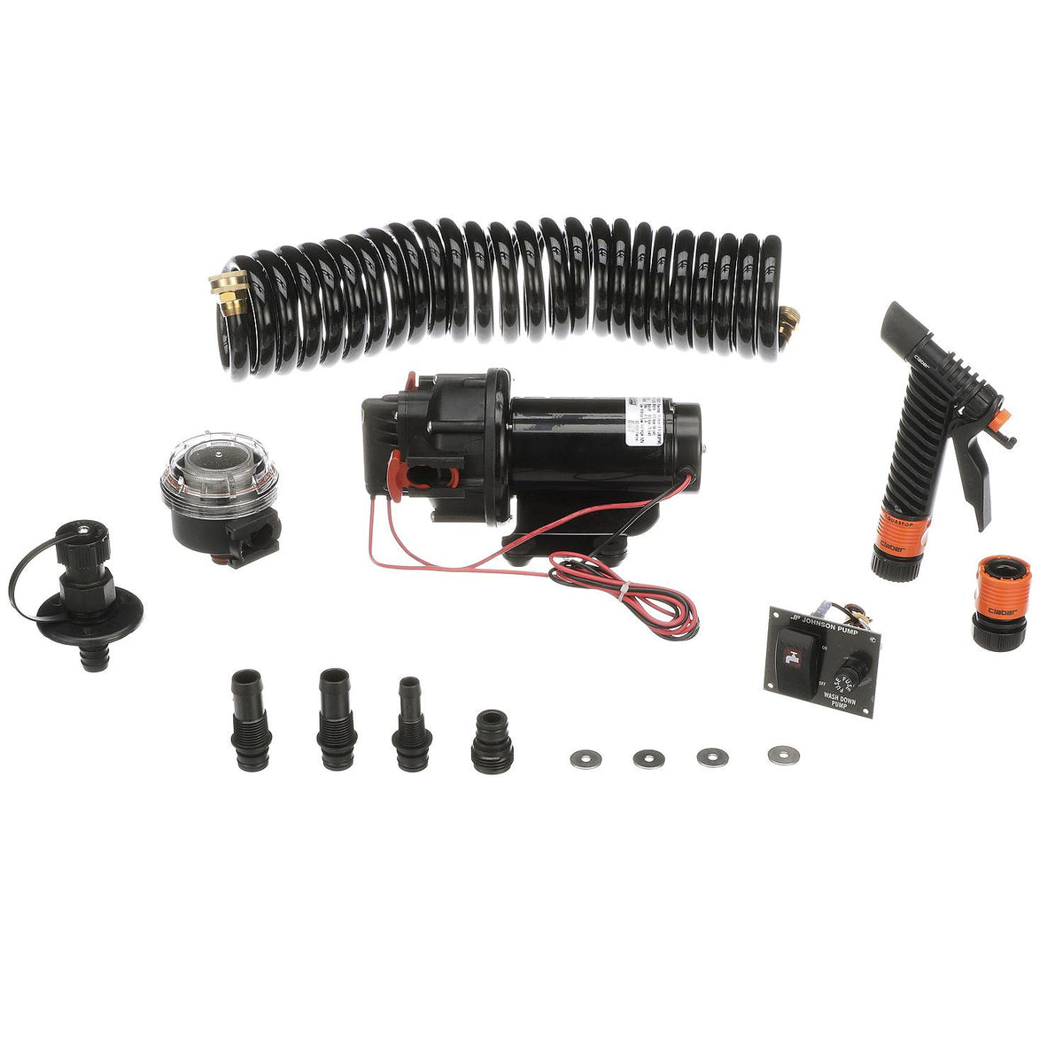 12V Wash Down Pump Kit, 3.5 gpm
