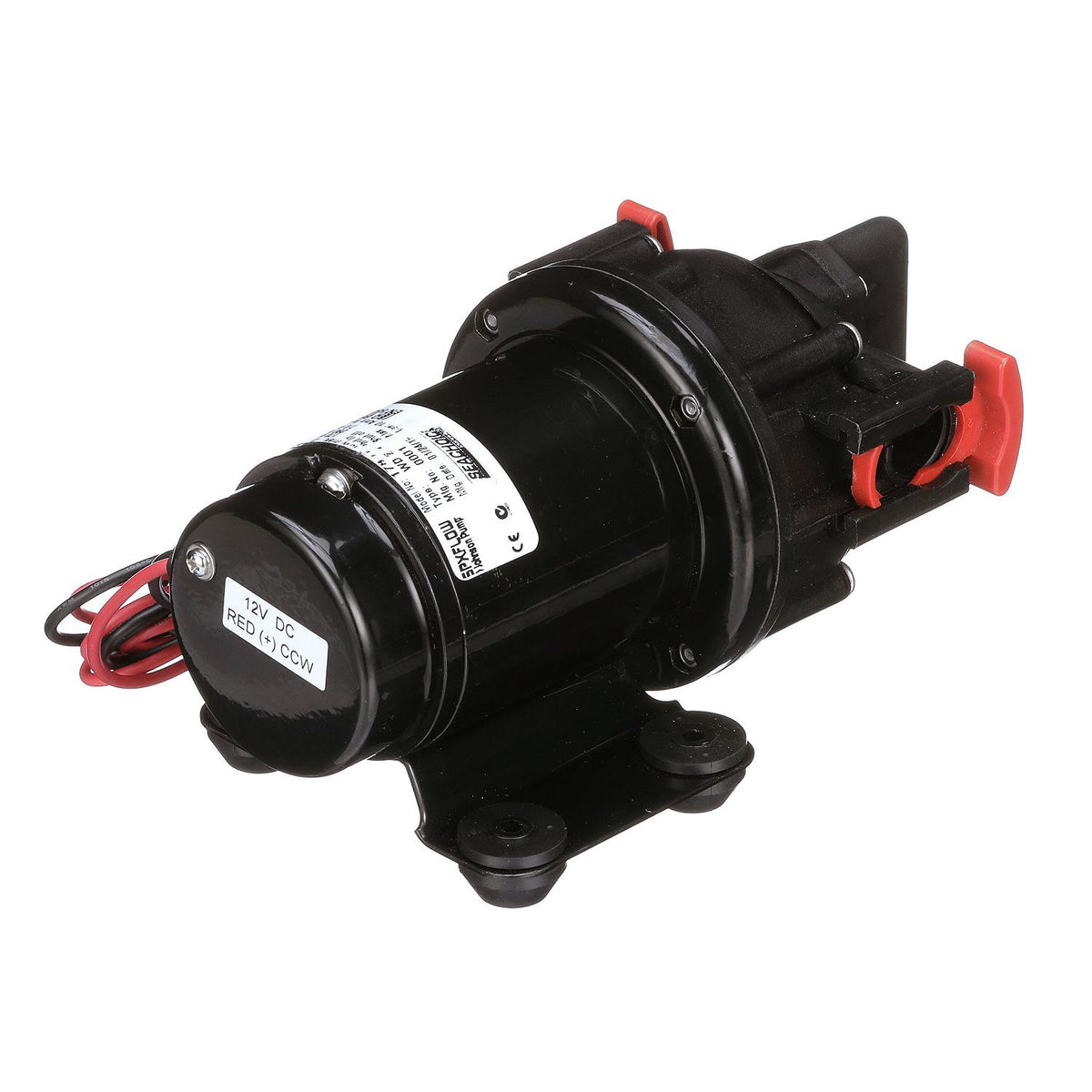 Wash Down Pump, 2.9 GPM, 12V DC, Incl. Spray Nozzle & Inlet Strainer