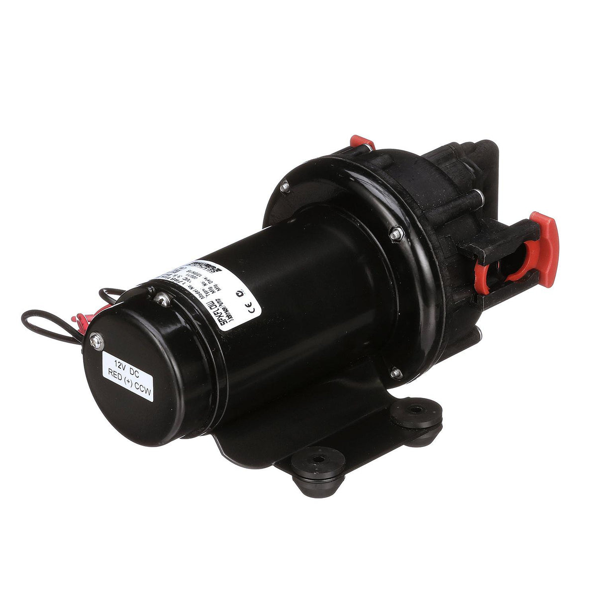 Wash Down Pump, 3.5 GPM, 12V DC, Incl. Spray Nozzle & Inlet Strainer