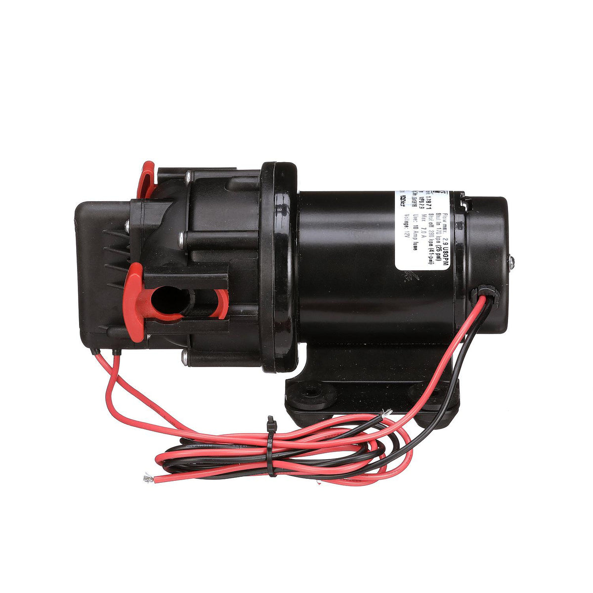 Water Pressure Pump, 2.9 GPM