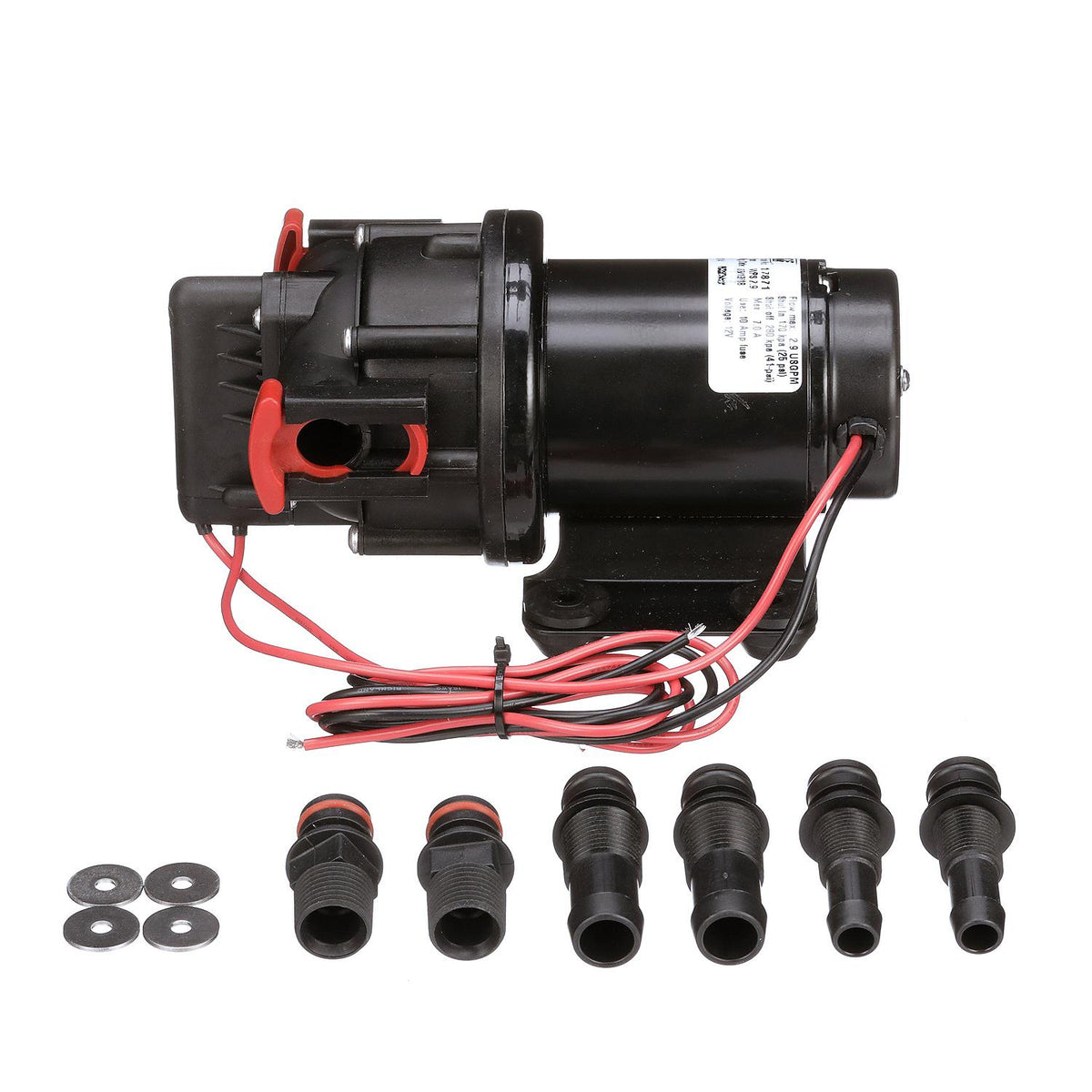 Water Pressure Pump, 2.9 GPM