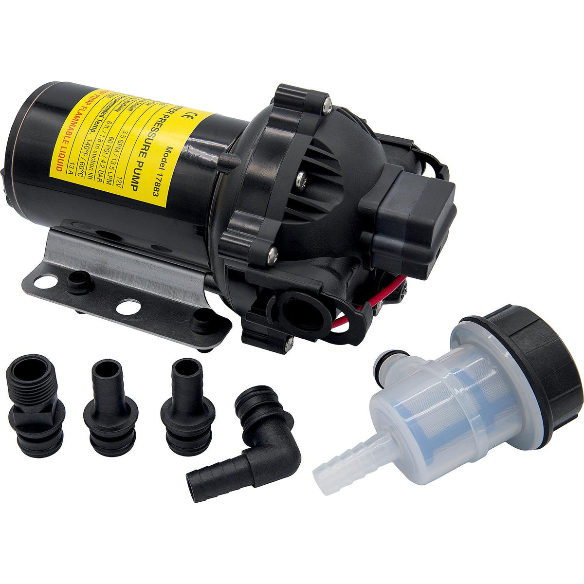 Water Pressure Pump, 3.5 GPM, 12v