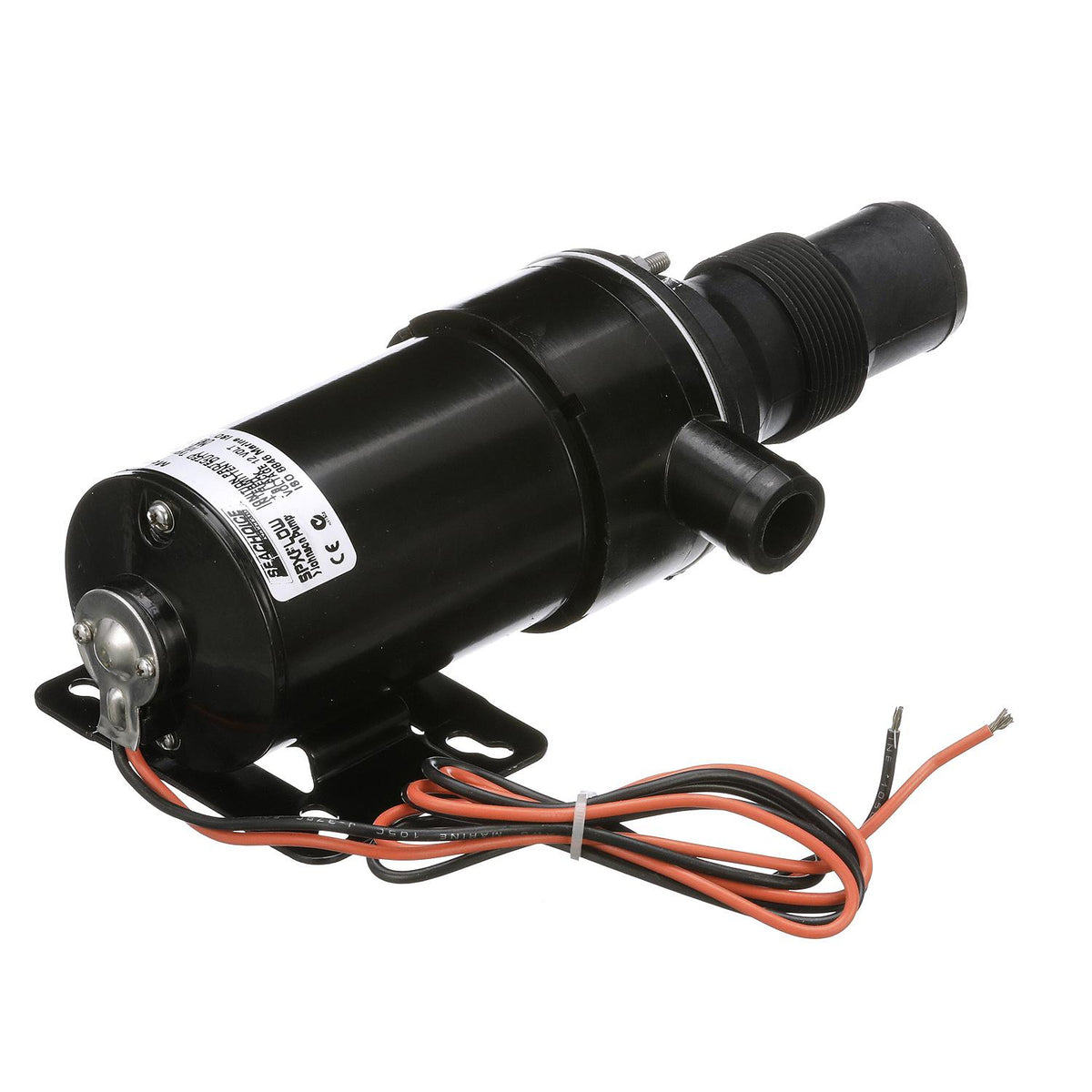 Macerator Pump, 12V DC, 1-1/2in NPTF Inlet, 1in Outlet