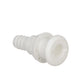 Thru-Hull Connector w/ Broad Flange, Fits 3/4 In. ID Hose, 1-1/4in Max Hull