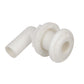 90º Thru Hull Fitting, Fits 3/4 In. ID Hose, 7/8 In. Max. Hull