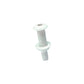 Polypropylene Extra Long Thru-Hull Connector for 3/4 in. ID Hose, White Finish
