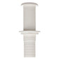 Extra Long Thru-Hull Fitting w/ Broad Flange For 1-1/8in Hose