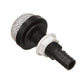 Thru-Hull Strainer Mount w/ Aerator Screen, Fits 3/4in Hose