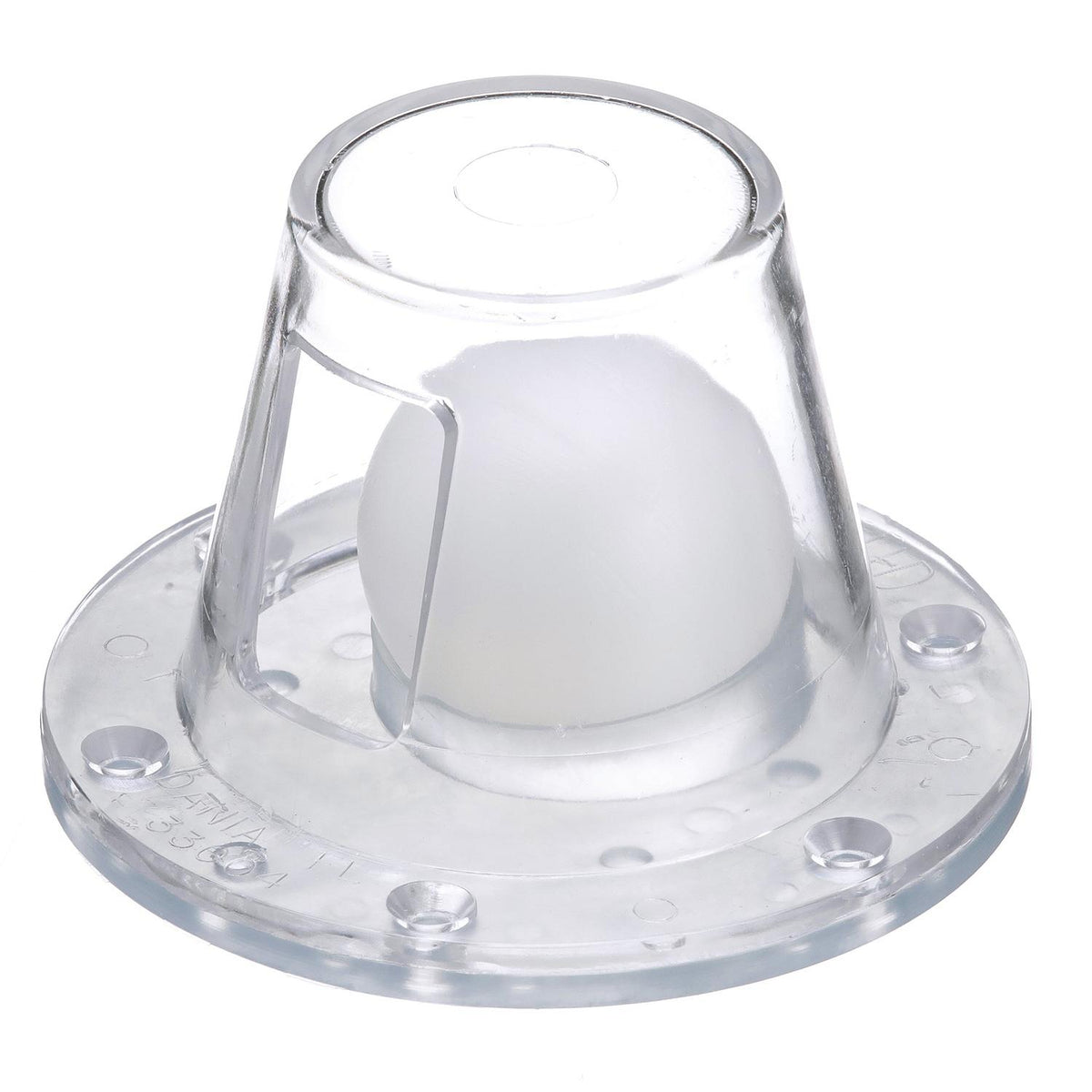 Self-Bailing Scupper, Large, Clear, Fits 1.5-3in Openings
