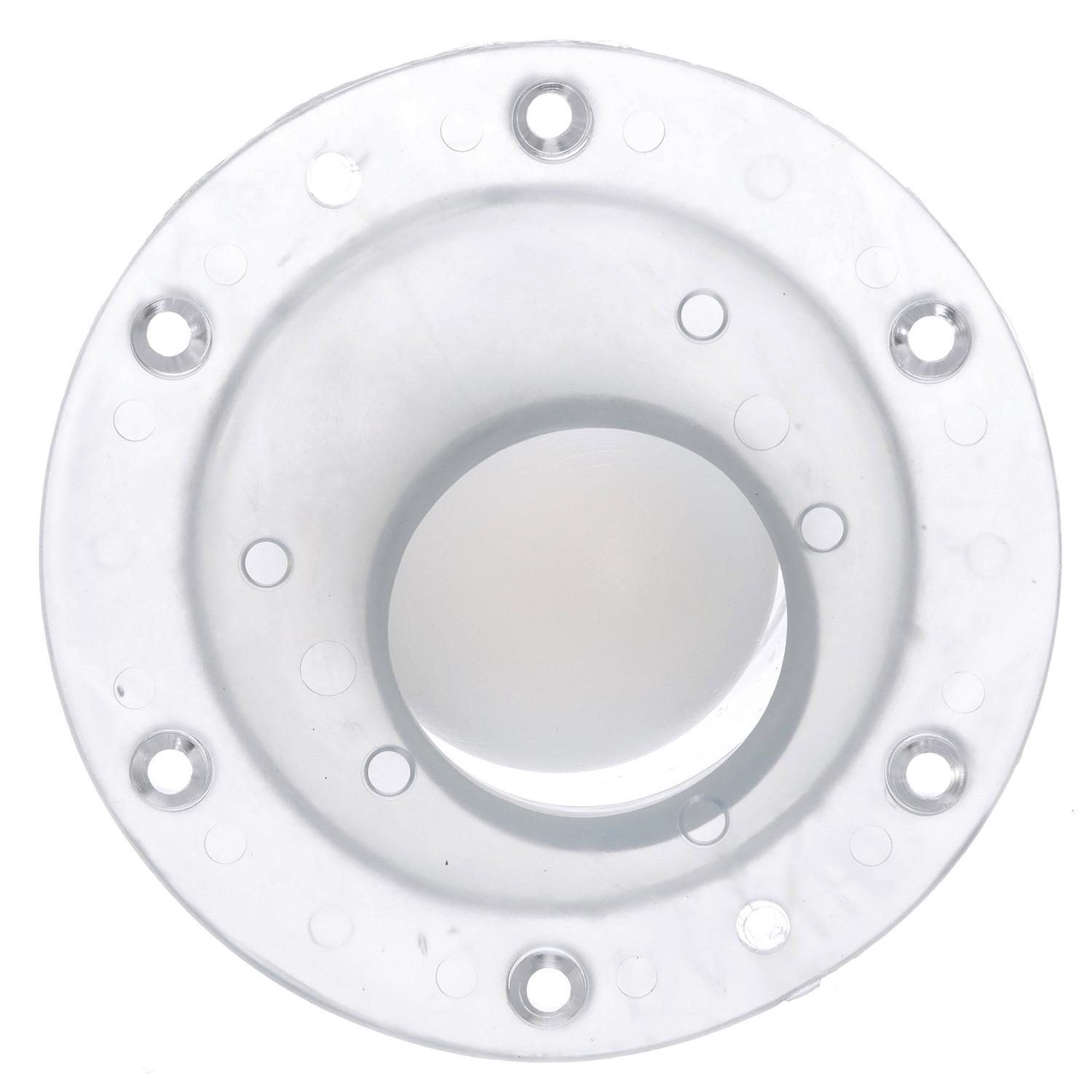 Self-Bailing Scupper, Large, Clear, Fits 1.5-3in Openings