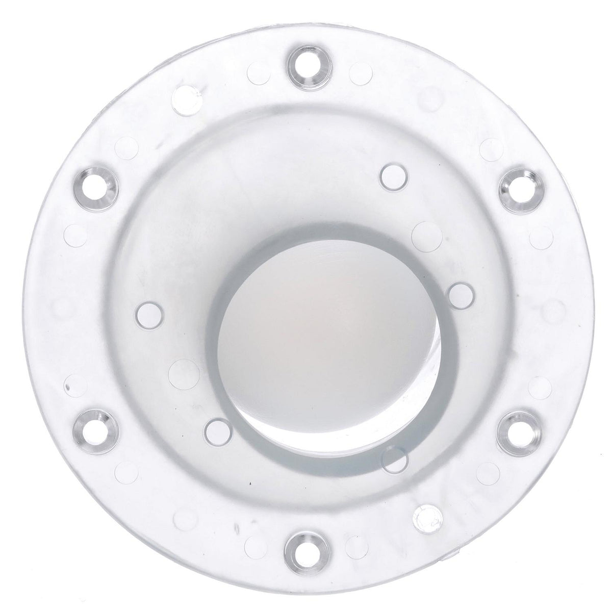 Self-Bailing Scupper, Large, Clear, Fits 1.5-3in Openings
