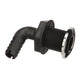 90º Thru-Hull Connector, Fits 3/4 In. ID Hose, 1-3/8 In. Max Hull, White