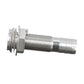 Mega-Flow SS Dripless Thru Hull Fitting, Fits 3/4in Hose, 1-1/2in Max Hull