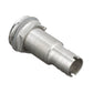 Mega-Flow SS Dripless Thru Hull Fitting, Fits 1in Hose, 1-1/2in Max Hull