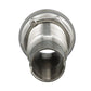 Mega-Flow SS Dripless Thru Hull Fitting, Fits 1in Hose, 1-1/2in Max Hull