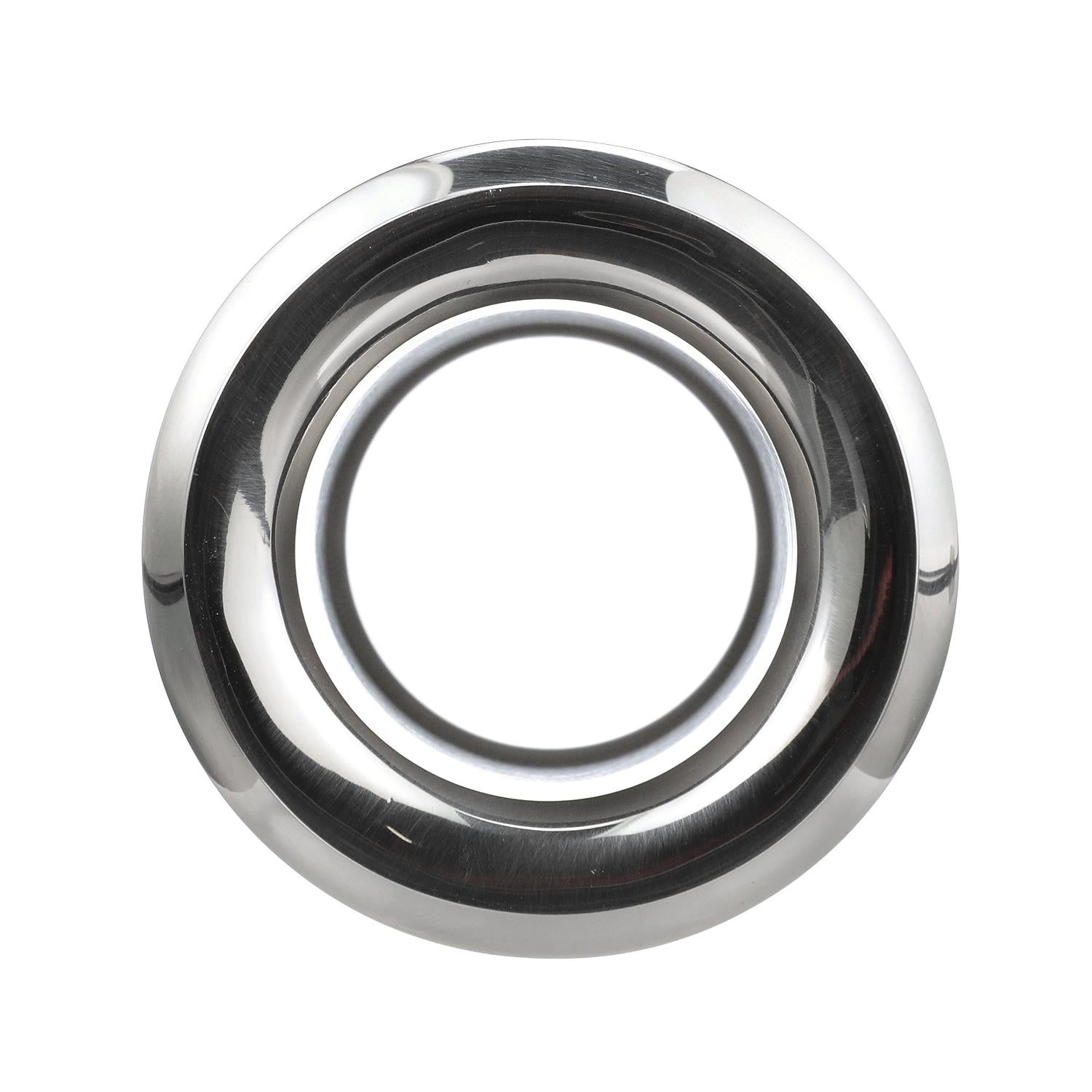 Mega-Flow SS Dripless Thru Hull Fitting, Fits 1-1/8in Hose, 1-1/2in Max. Hull