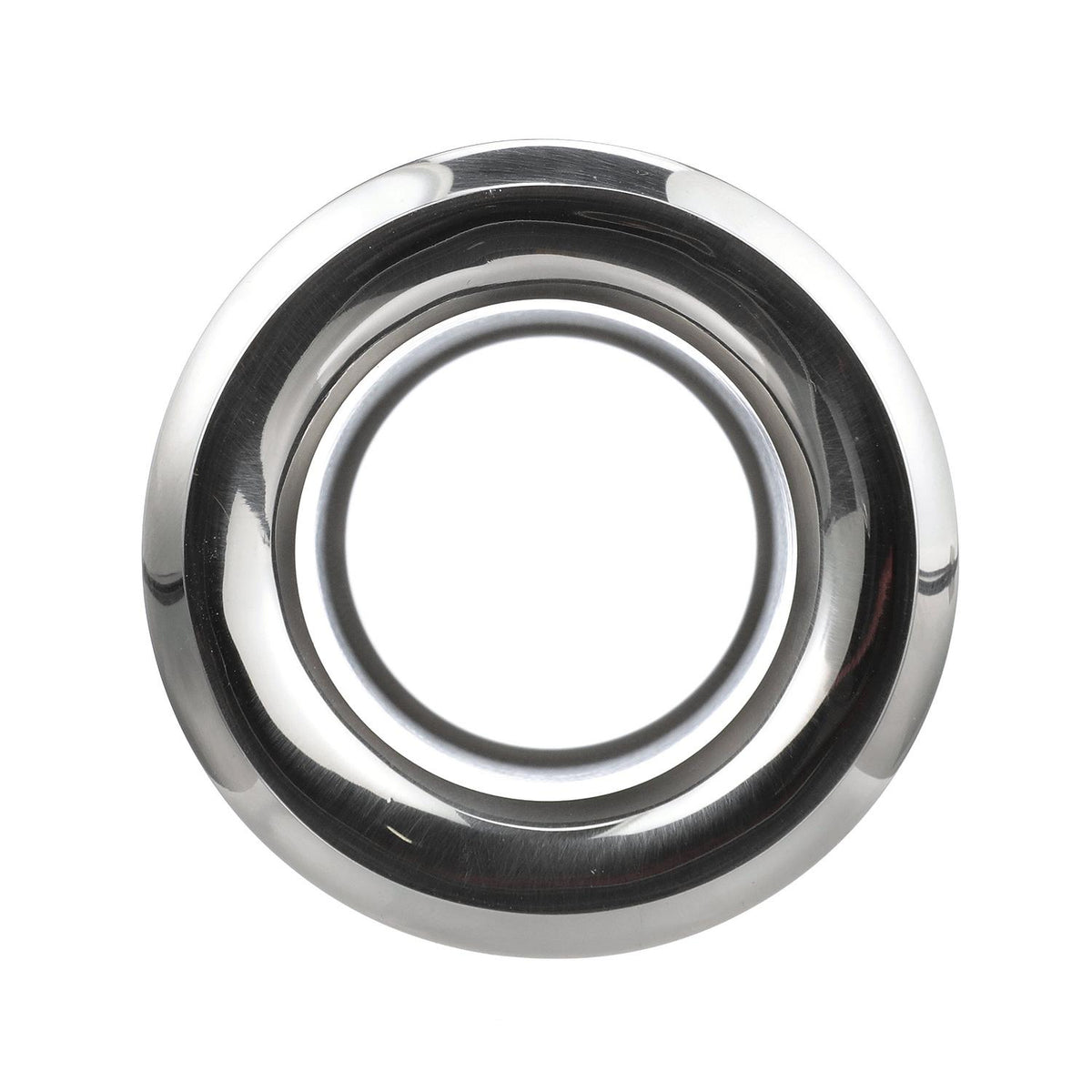 Mega-Flow SS Dripless Thru Hull Fitting, Fits 1-1/8in Hose, 1-1/2in Max. Hull