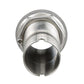 Mega-Flow SS Dripless Thru Hull Fitting, Fits 1-1/8in Hose, 1-1/2in Max. Hull