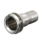 Mega-Flow SS Dripless Thru Hull Fitting, Fits 1-1/2in Hose, 1-1/2in Max. Hull