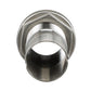 Mega-Flow SS Dripless Thru Hull Fitting, Fits 1-1/2in Hose, 1-1/2in Max. Hull