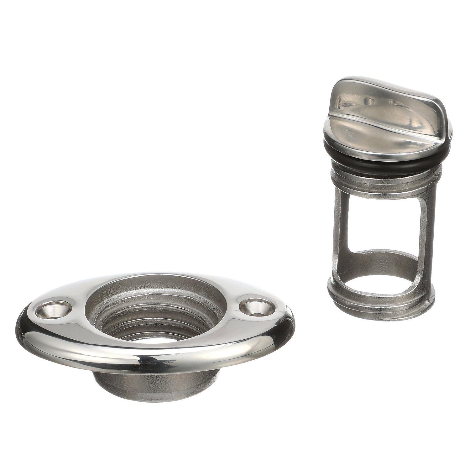 Stainless Steel Garboard Drain & Plug