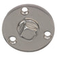 Garboard Drain Plug, Stainless Steel, Fits 1/2in Pipe, Includes Flange & Plug