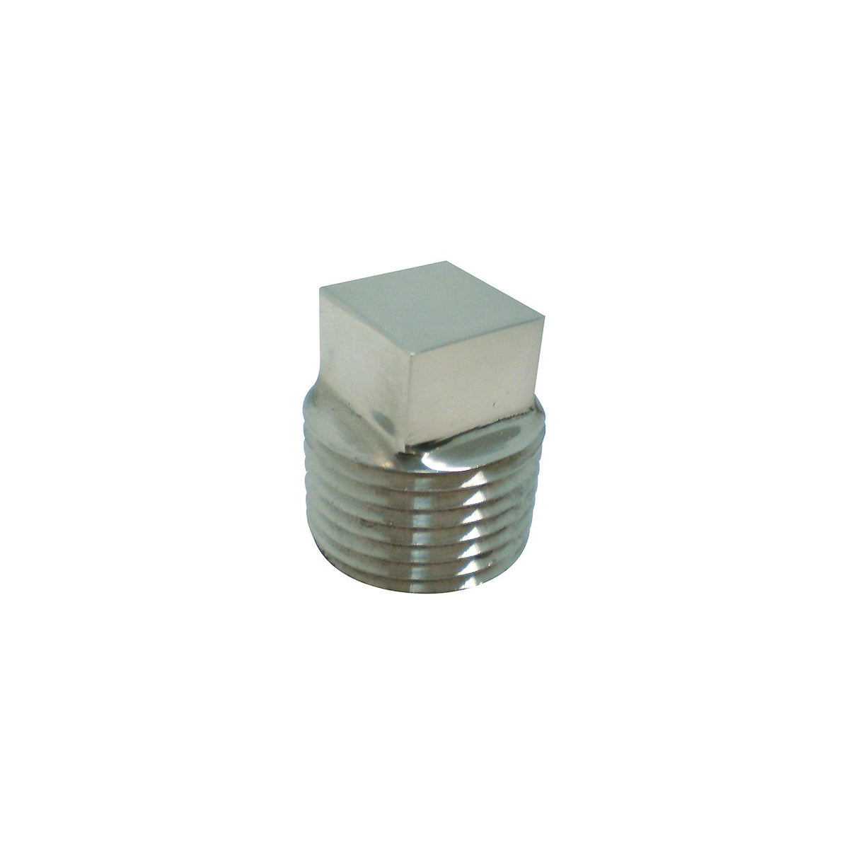 Garboard Drain Plug, Stainless Steel, Fits 1/2in Pipe, Includes Flange & Plug