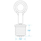 Snap-Lock Drain Plug, Brass