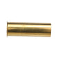 Brass Drain Tube, 6in Long, 1in ID, 90º Flange One End