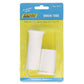 Adjustable Splashwell Drain Tube, Fits 1-1/4in Opening, White Plastic