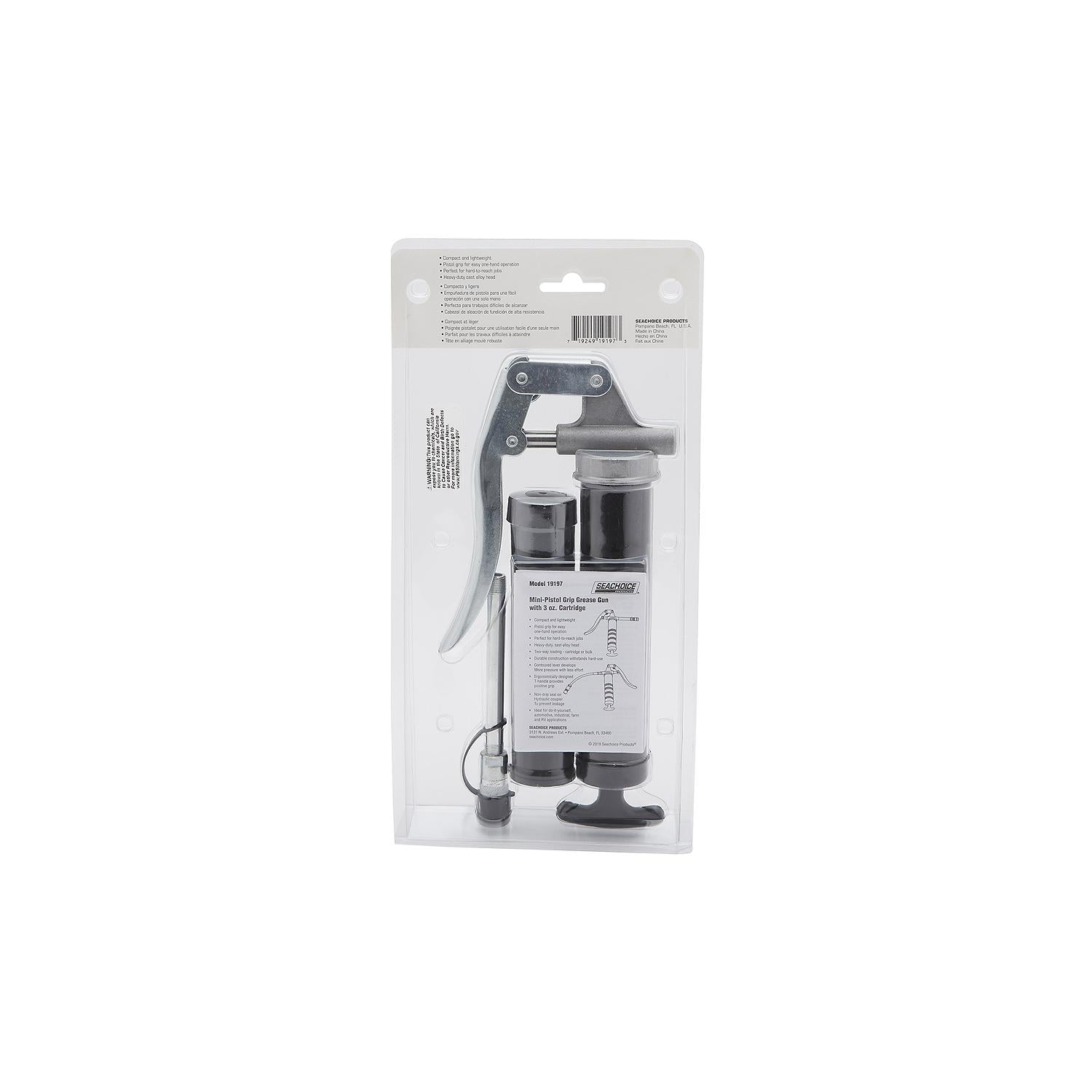Mini-Pistol Grip Grease Gun w/ 3 oz. Cartridge
