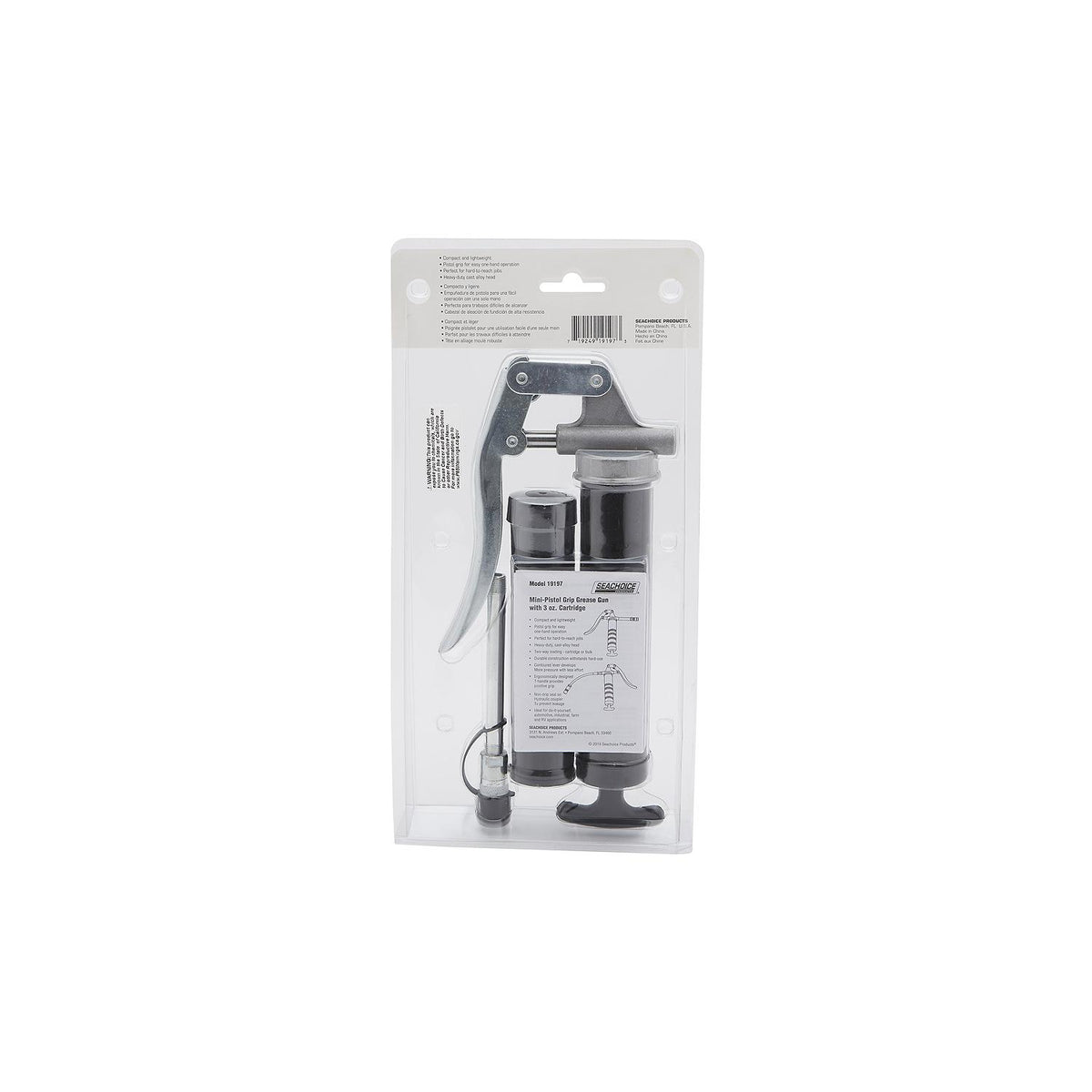 Mini-Pistol Grip Grease Gun w/ 3 oz. Cartridge