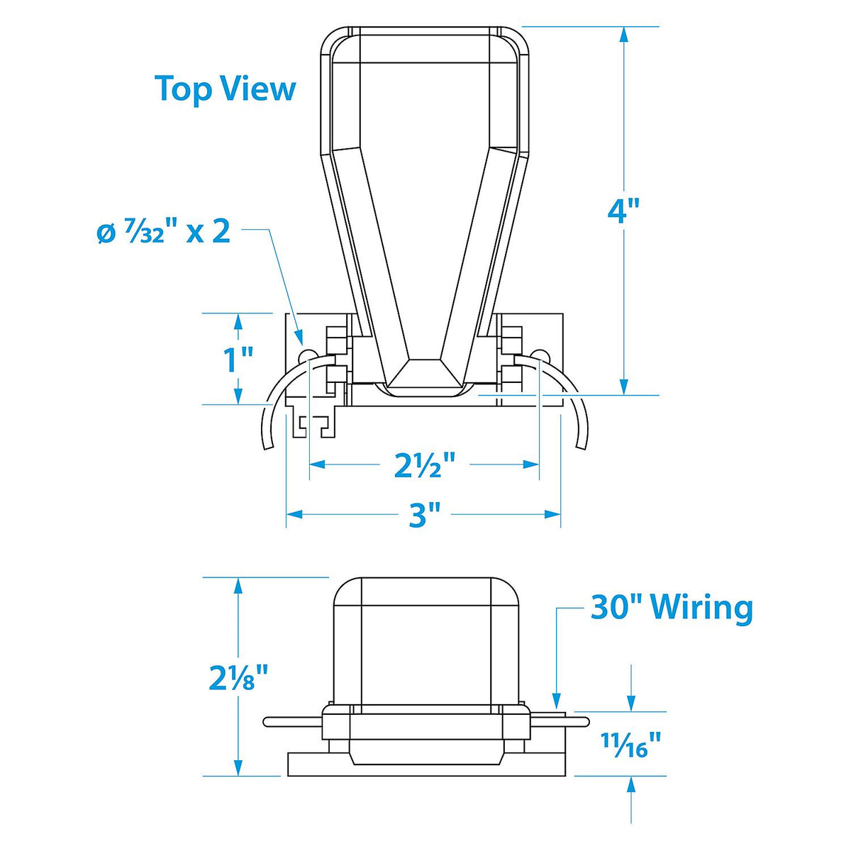Universal Series Automatic Bilge Pump Float Switch For 6-32V