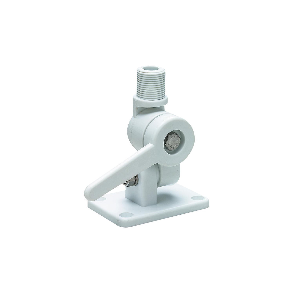 Nylon Antenna Ratchet Mount, White Pack, Bulk/ 12/PK