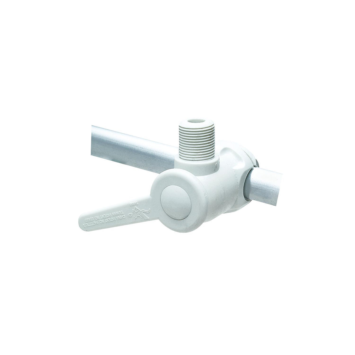 Nylon Antenna Rail Mount - White
