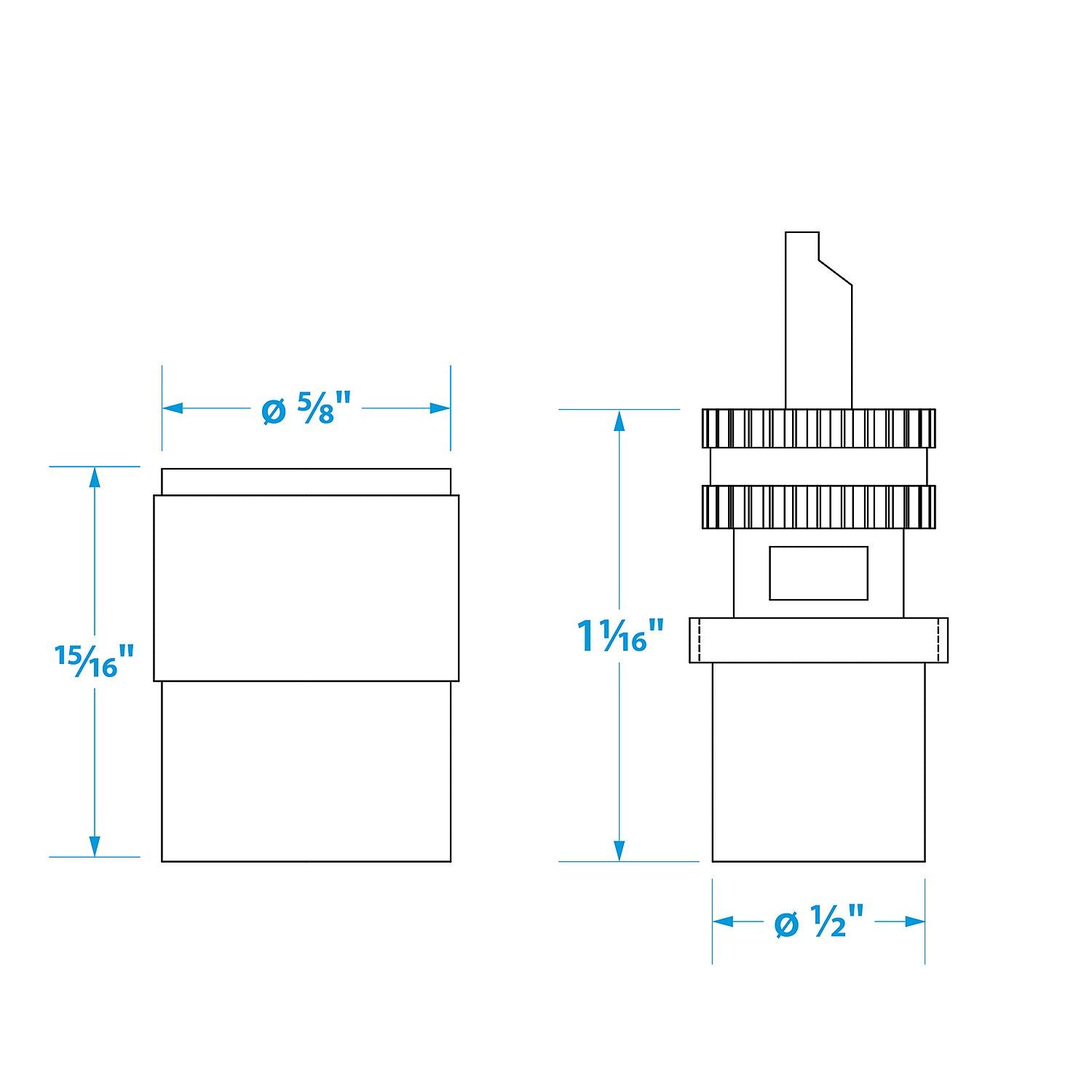 PL259 & UG175 VHF Connector w/ Adapter
