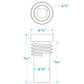 UG175 Adapter, VHF Cable Antenna Connector