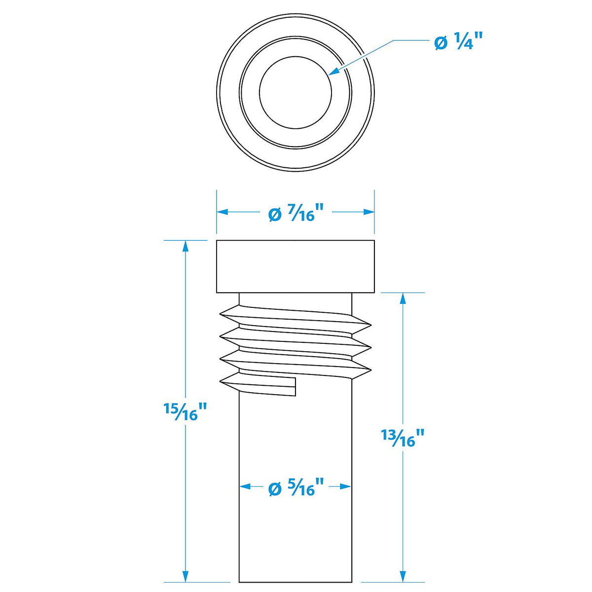 UG175 Adapter, VHF Cable Antenna Connector
