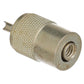 PL258 Adapter, Silver, VHF Cable Antenna Connector